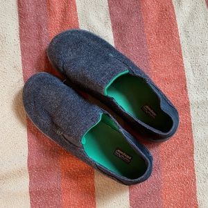 Felted slip-on loafers, Patagonia men’s size 11